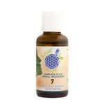 Un flacon de 30 ml de Complexe bio n°7 de Lapis-Lazuli, Noyer, Orme et Cèdre de la marque ANSIL
