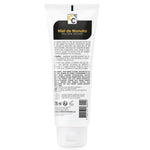 La face arrière d'un tube de Crème Pieds Réparatrice au Miel de Manuka Bio de 75ml de Comptoirs et compagnies