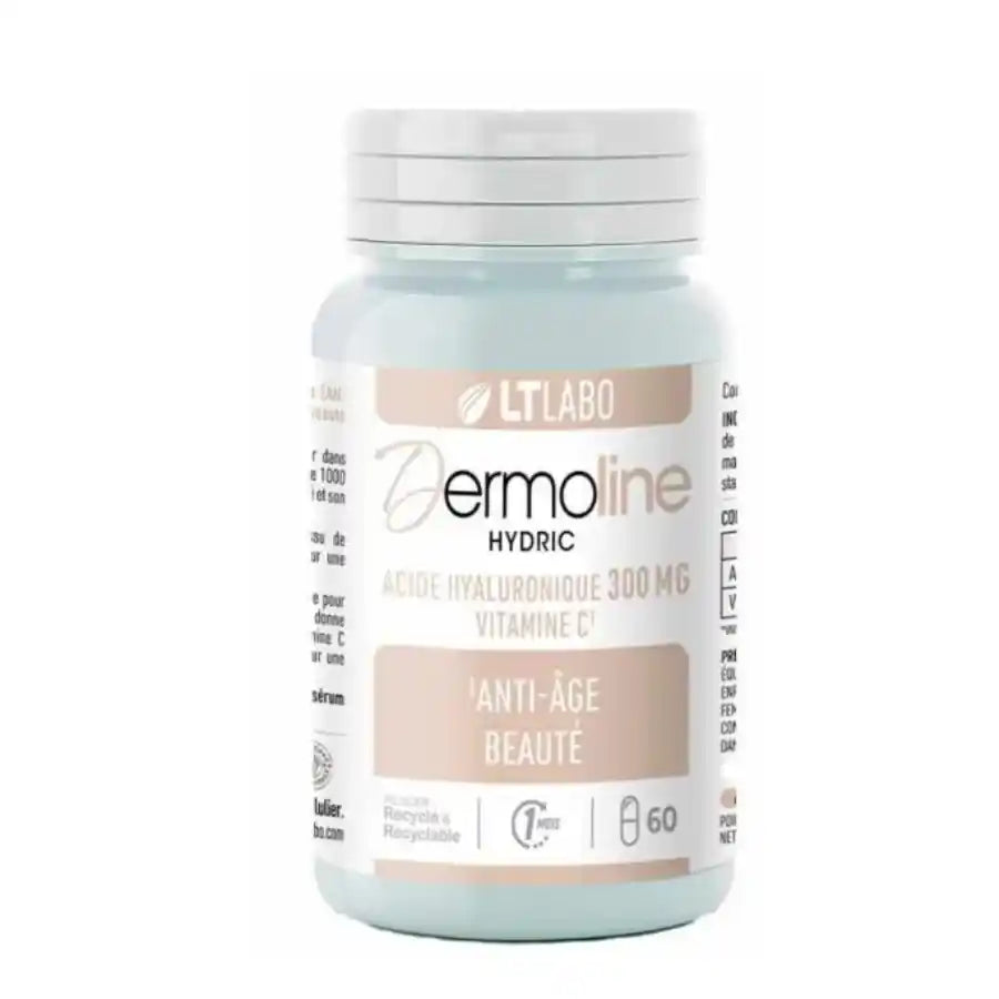 Compléments alimentaires acide hyaluronique 300mg 60 gélules 1 mois