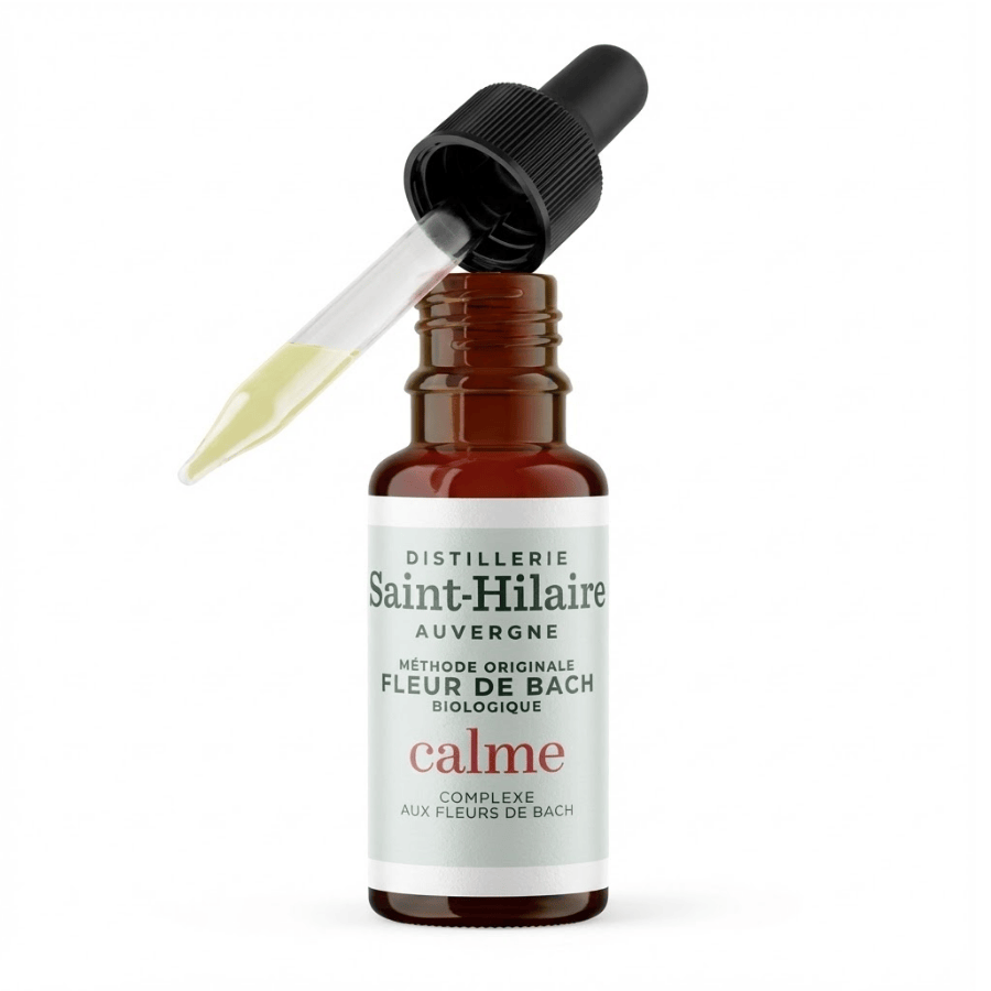 Un flacon de 20ml de la distillerie saint hilaire, calme.