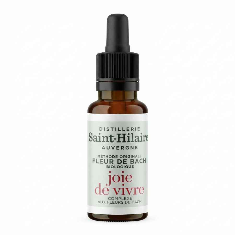 Un flacon de la distillerie saint hilaire joie de vivre.