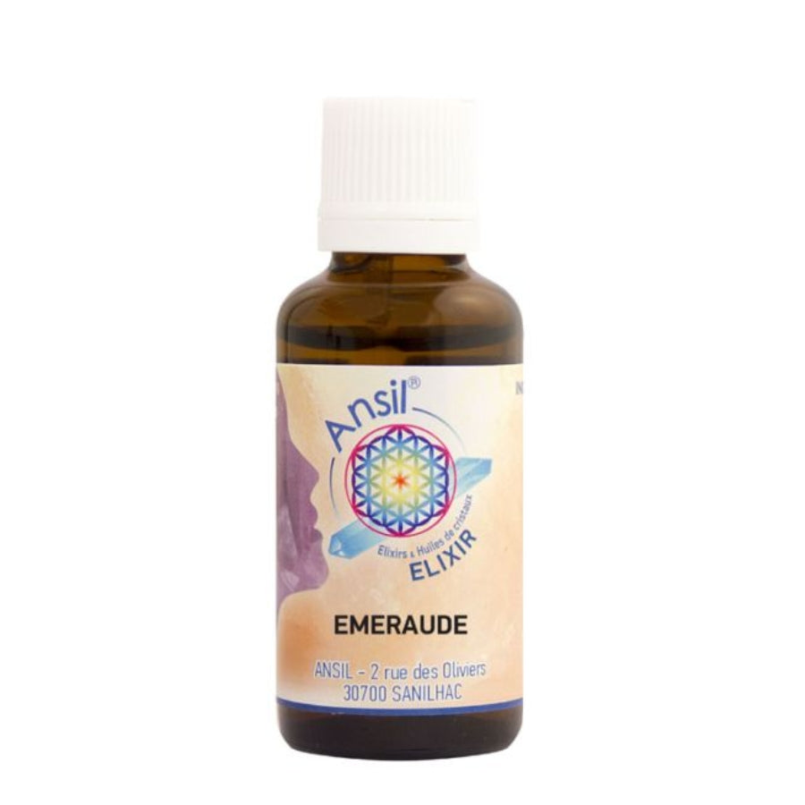 Elixir de crital emeraude 30ml Ansil