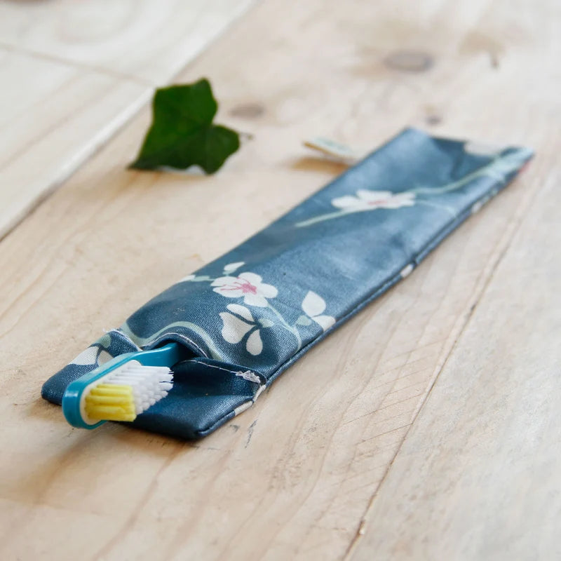 Etui Brosses à Dents - Coton Enduit - Angie Be Green