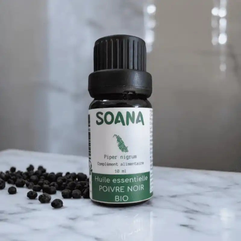 Huile essentielle Poivre noir Bio - 10 ml - Soana