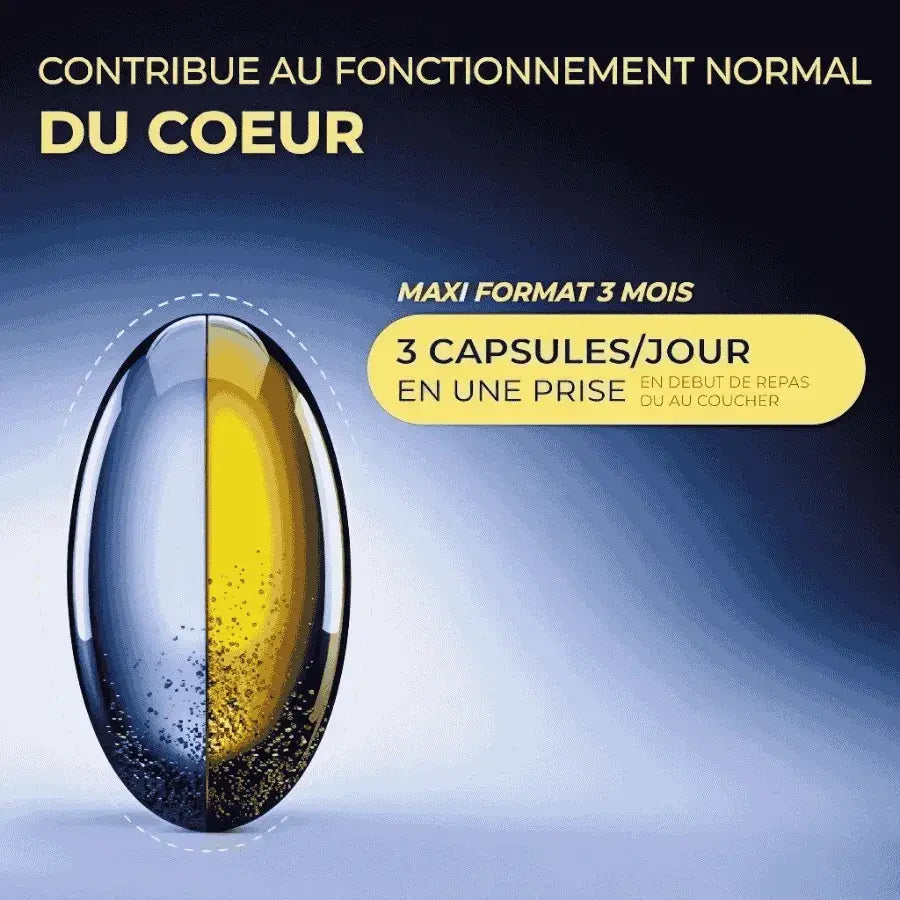 Le produit contribue au fonctionnement normal du coeur.