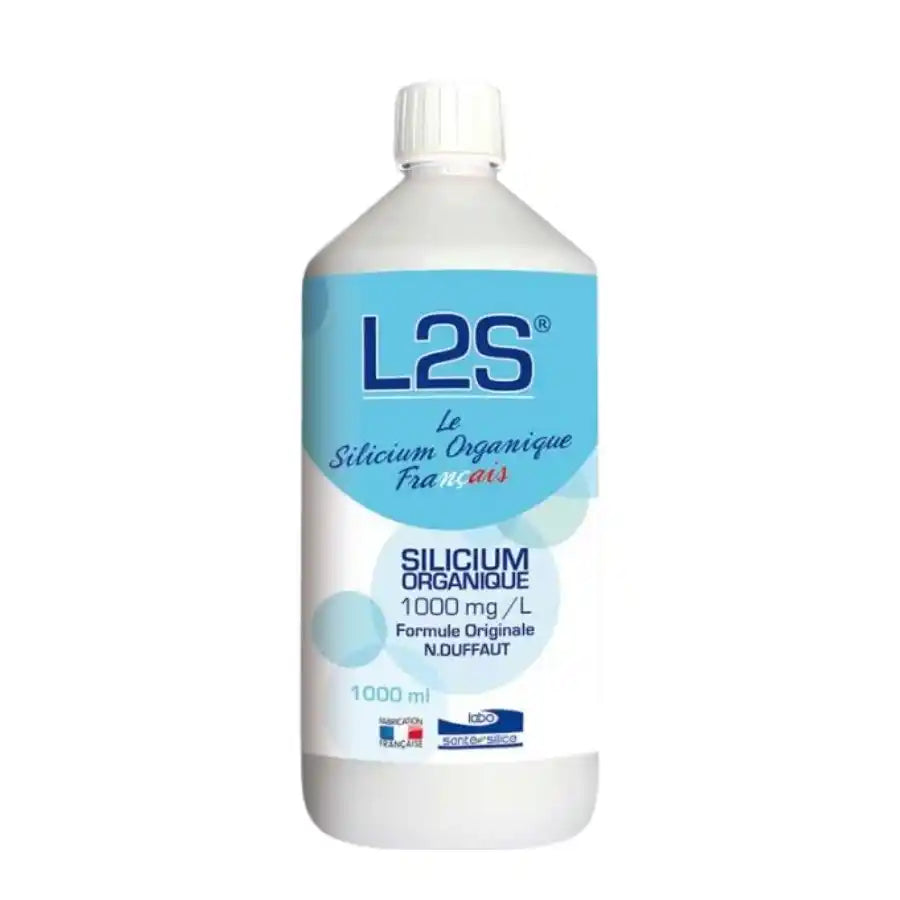 Flacon de 1L de L2S, silicium, de la marque Labo Santé Silice