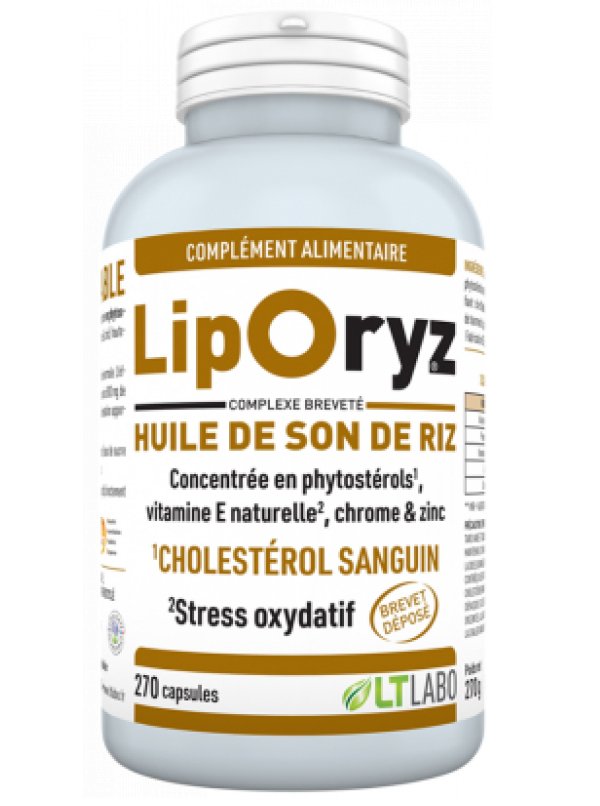 Une boite de Liporyz  de 270 Capsules de la marque LT Labo