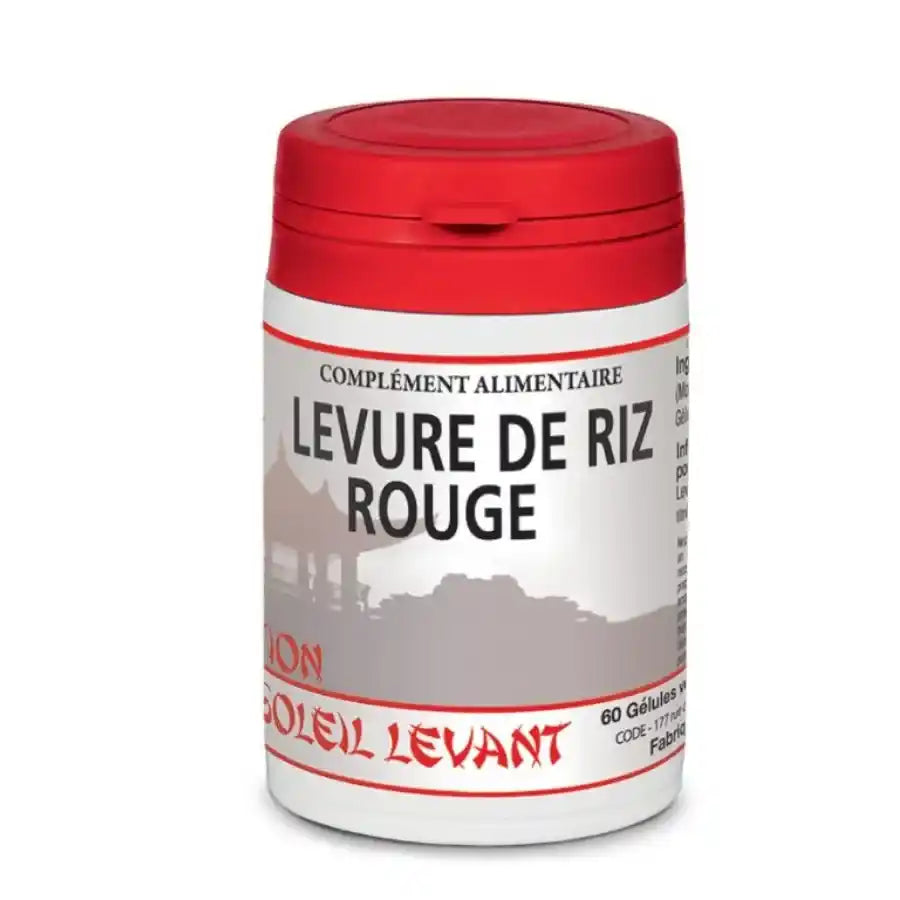 complément alimentaire levure de riz rouge tradition du soleil levant 60 gélules