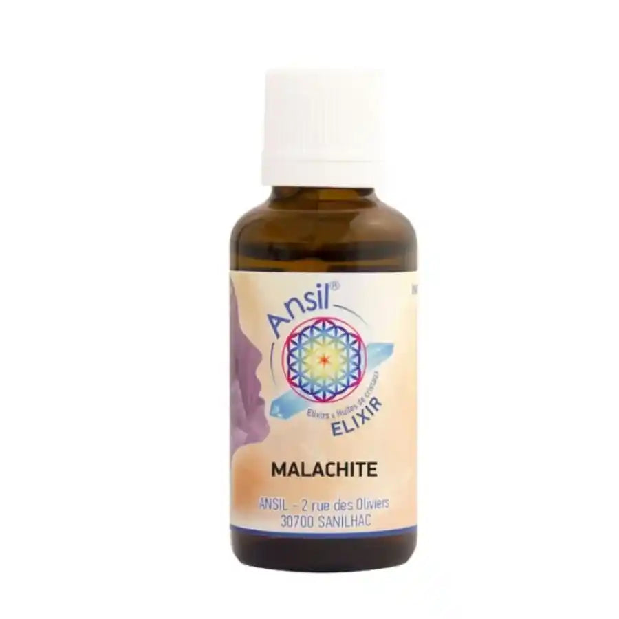Malachite Elixir de cristal - 30 ml - Ansil