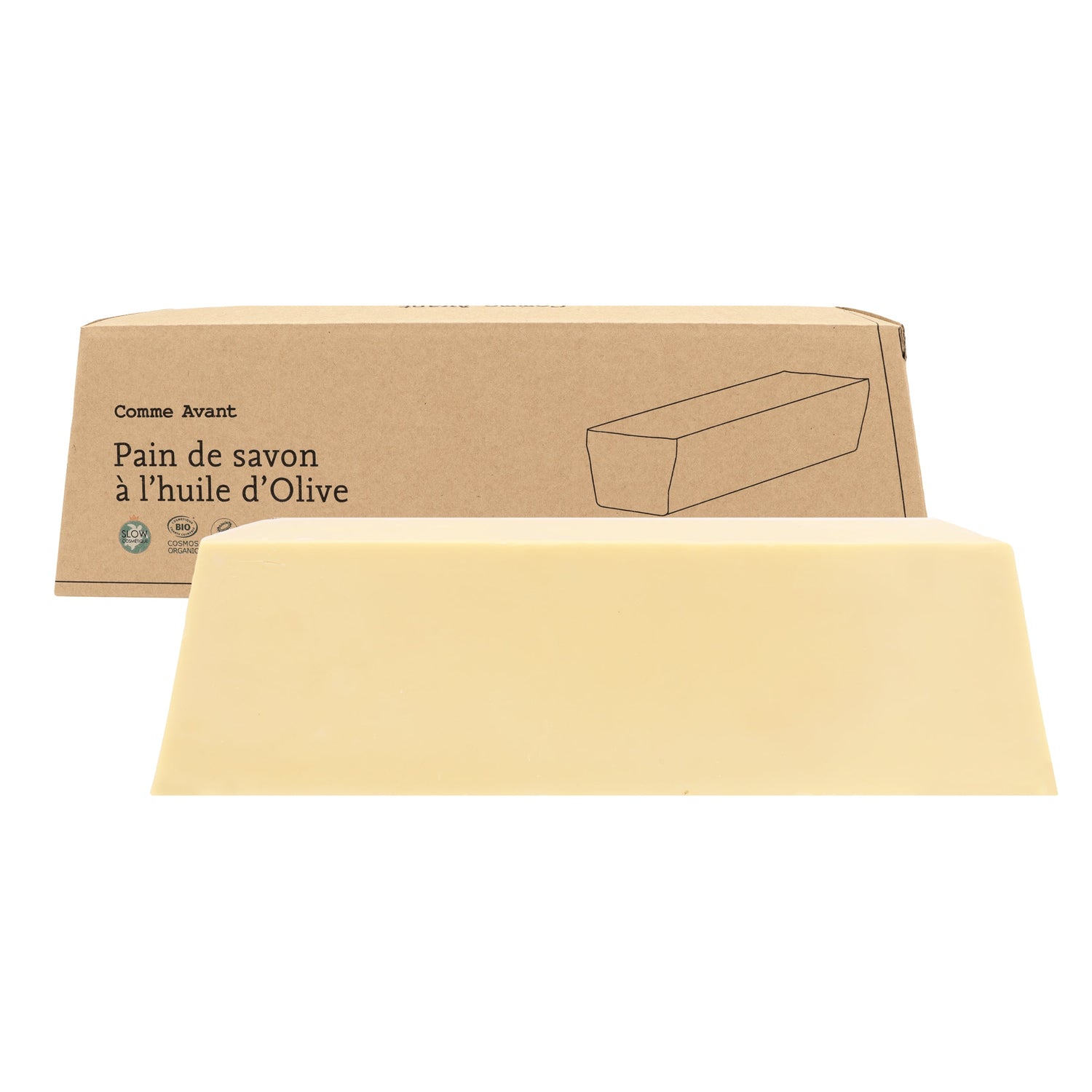 Savon à l'huile d'olive biologique - 1 kg - Comme Avant