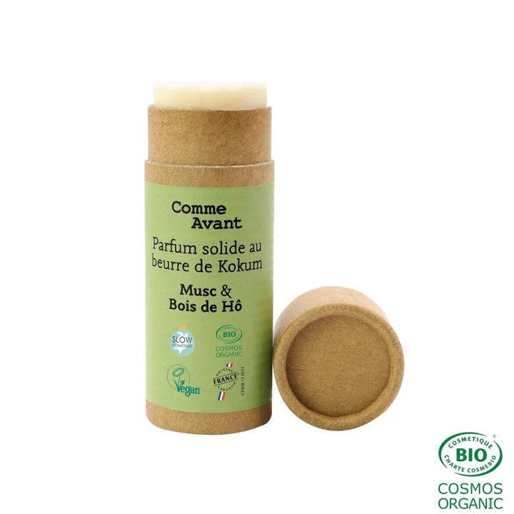 Parfum solide musc & bois de hô - Comme Avant