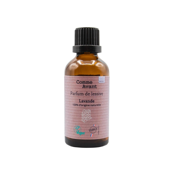 Flacon de parfum de lessive lavande 50 ml par Comme Avant