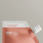 Photo zoomé de la recharge de dentifrice enfant.