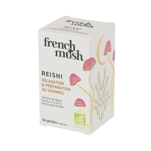 Poudre De Reishi FRENCH MUSH - Aide à La Relaxation Et Au Sommeil, 30g