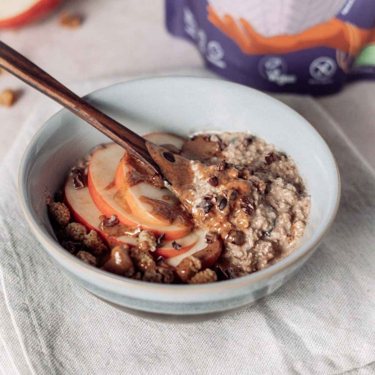 Petit dejeuner Iswari Super Petit Déjeuner Maca Cannelle Purée Amandes 360g 