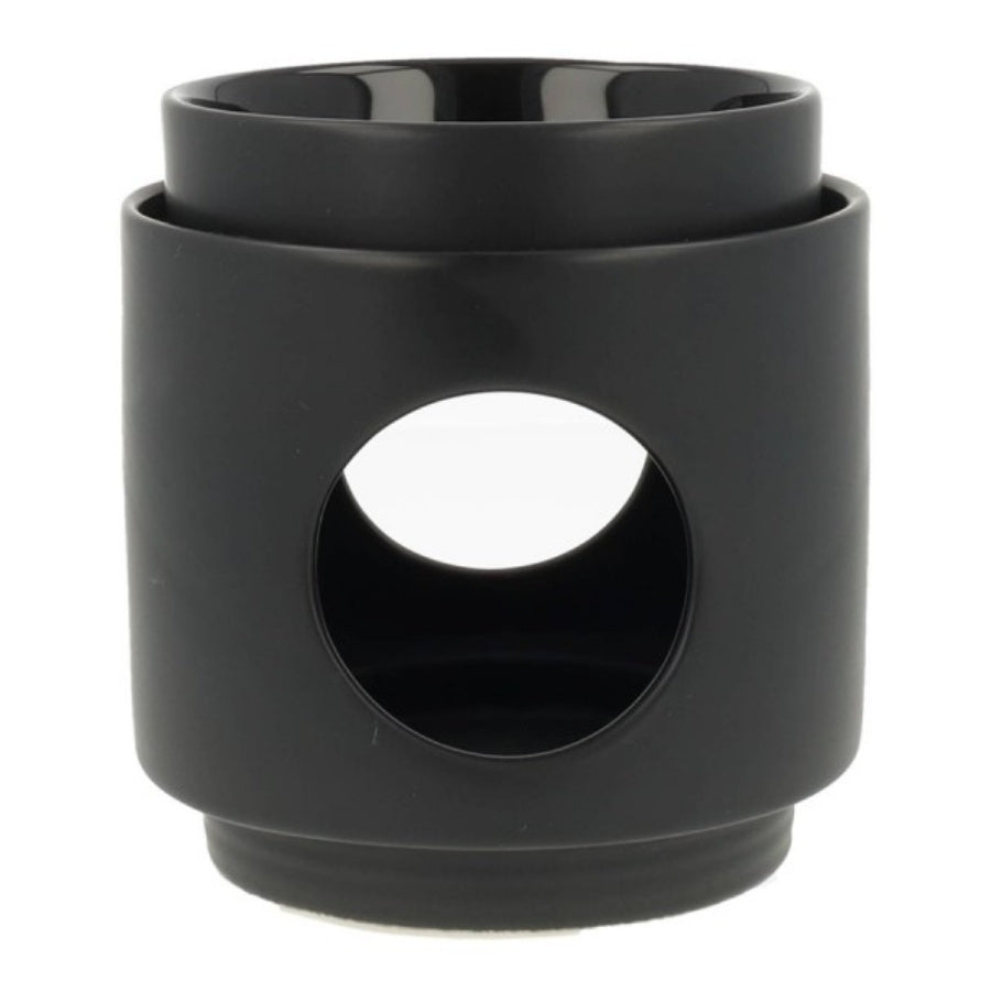 Brule parfum scentships en dome noir sur fond blanc.