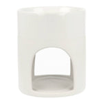Un bruleur de parfum scentships blanc/mat sur fond blanc.