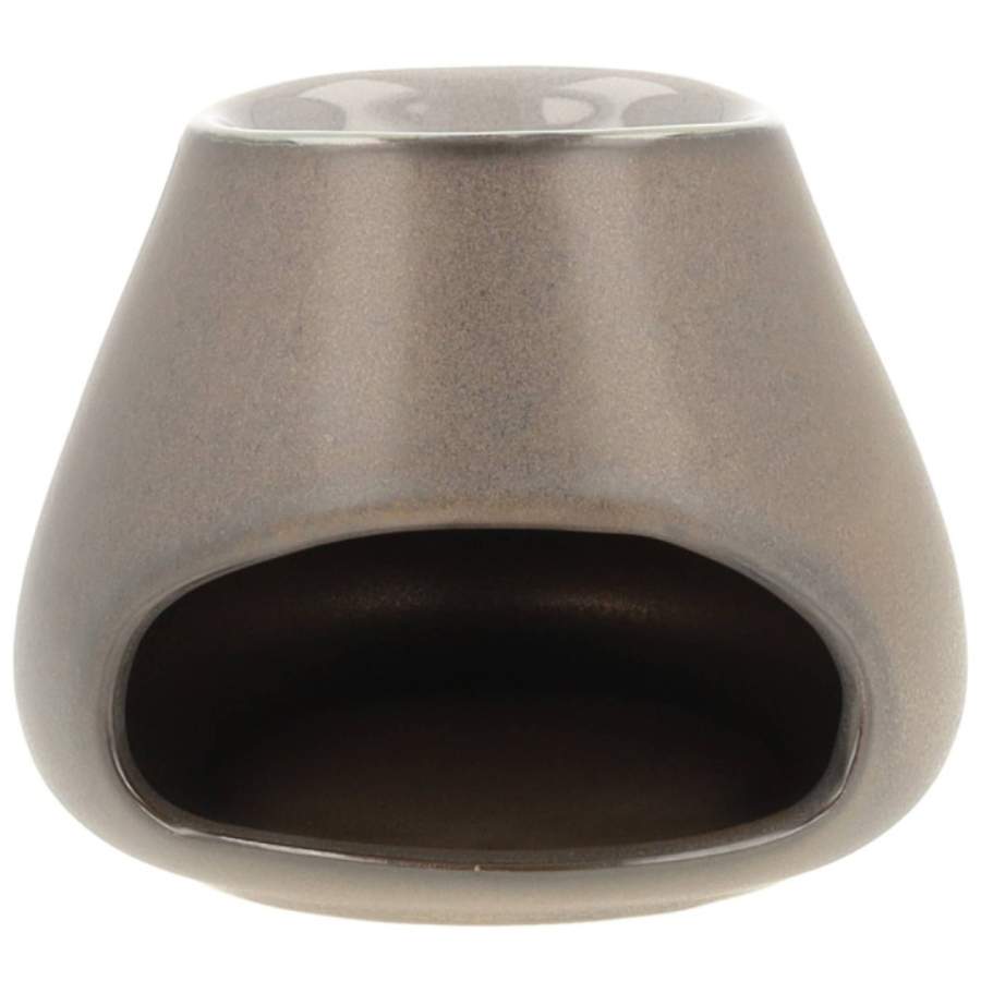 Brule parfum pour fondant parfumé en bronze vu de face.