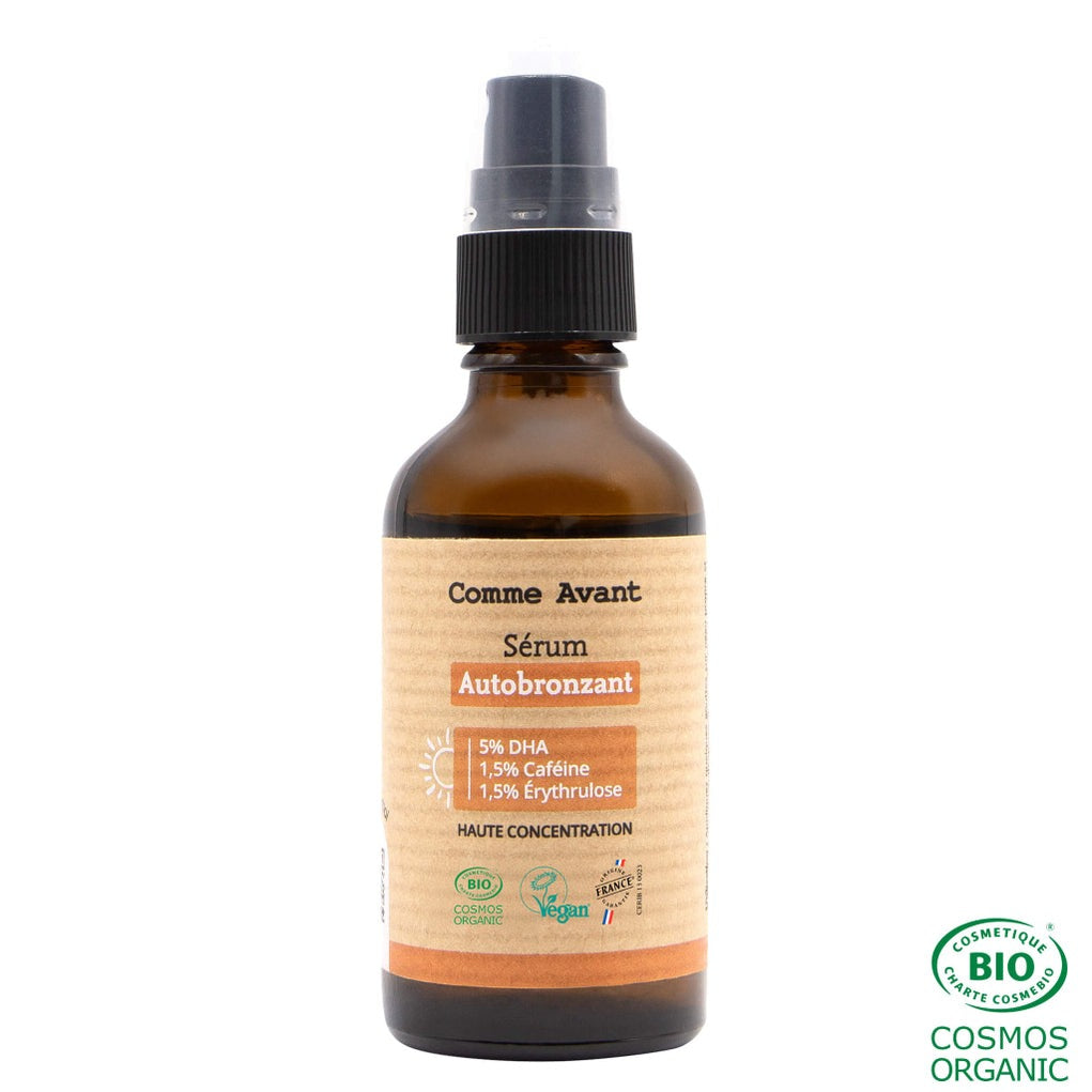 Sérum autobronzant comme avant