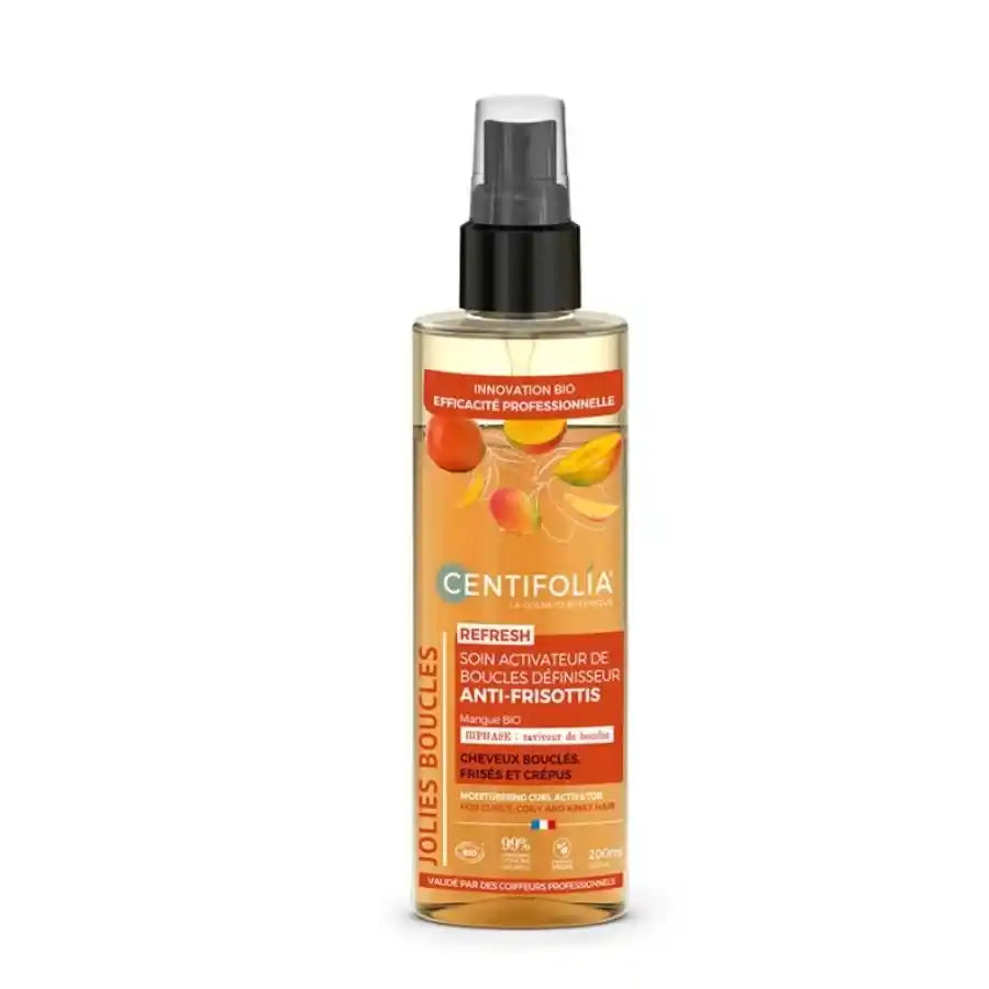 Soin activateur de boucles anti frisottis certifié bio 200ml Centifolia