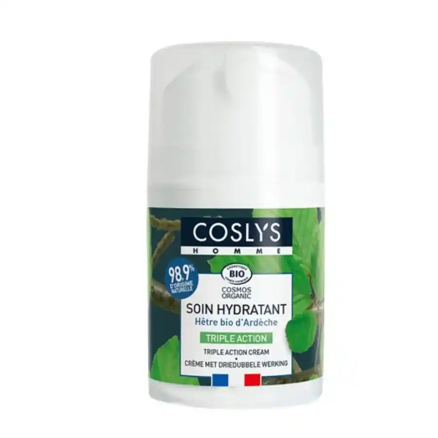 Soin hydratant triple action certifié bio 50ml coslys