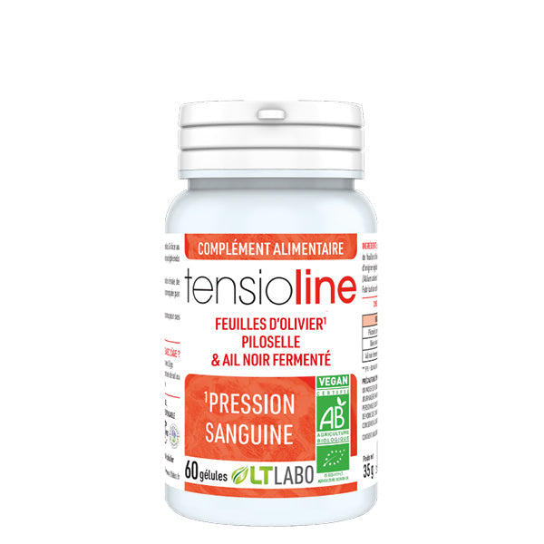 Une boite de 60 gélules de Tensioline Bio de la marque LT Labo
