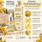 Absolu Pur'Immortelle bio 30ml Propos'Nature - Sérum anti-rides régénérant avec immortelle et coenzyme Q10