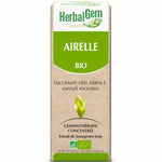 Airelle Bio extrait de bourgeons frais 30ml HerbalGem bouteille avec packaging bio certifié