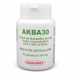 Bouteille AKBA 30 Boswellia serrata 335 mg 60 gélules Qualidiet