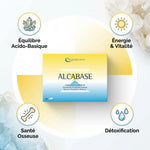 Alcabase 60 comprimés Dr Theiss équilibre acido-basique avec bénéfices santé osseuse et détoxification