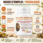 Ascophyllum Nodosum Bio 505 mg - Bouteille 60 comprimés avec mode d'emploi et posologie