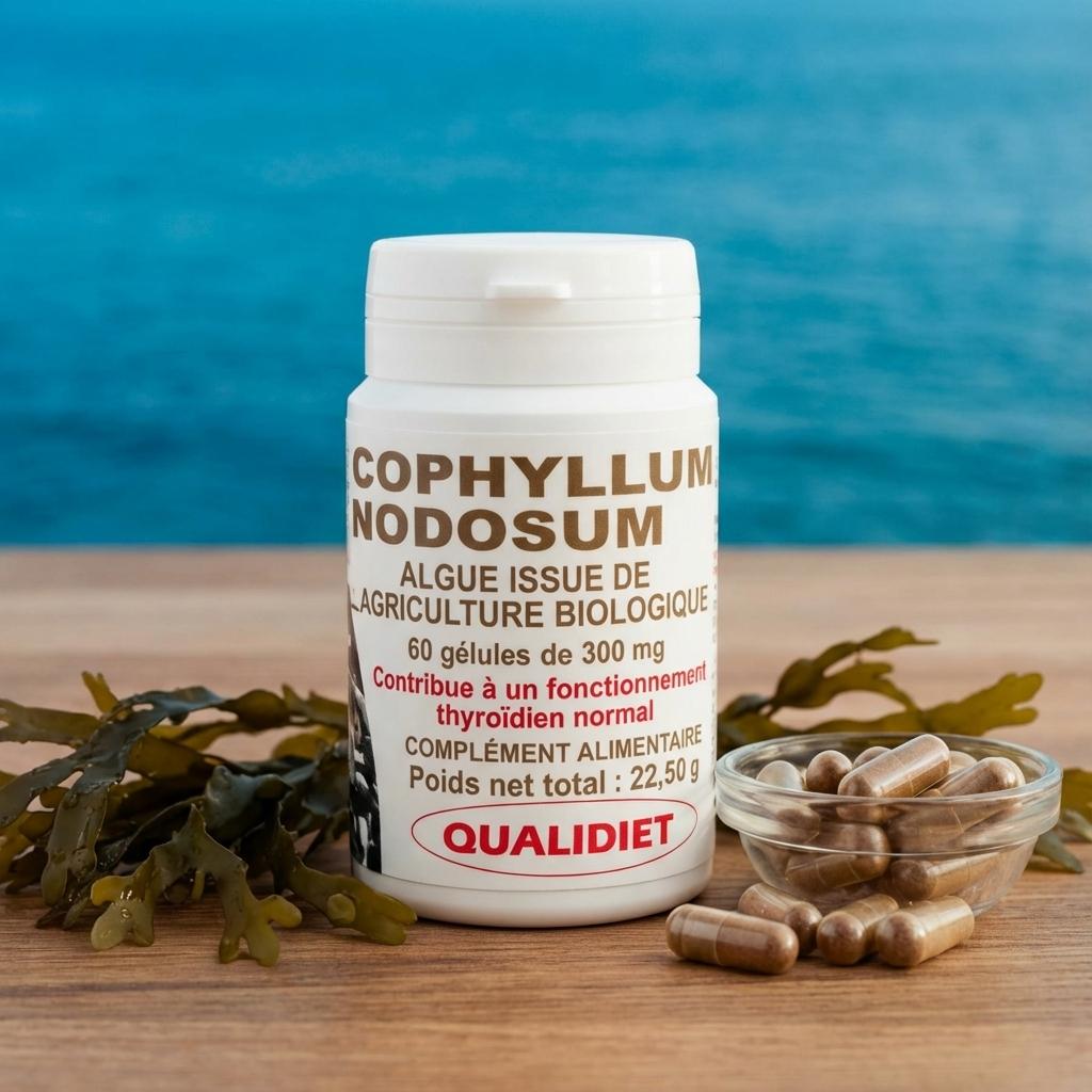 Algue Ascophyllum Nodosum Bio 505 mg complément alimentaire naturel en comprimés avec algues brunes