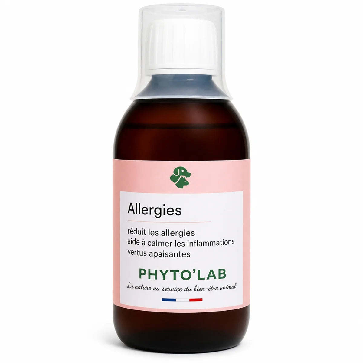 Flacon Phyto'Lab Allergies 200ml traitement allergies chien chat