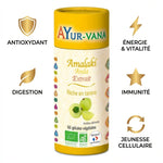 Amalaki Bio Ayur-Vana régule transit intestinal avec antioxydants, énergie, digestion et immunité naturelle