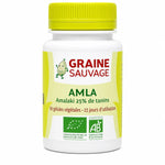 Amla Bio Graine Sauvage, complément amalaki 25% tanins, 60 gélules végétales
