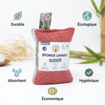 Éponges lavables écologiques Anotherway lot de 3 avec avantages durables, absorbantes et économiques