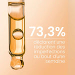 73% des utilisateurs du serum anti-imperfections endro constatent une réduction des imperfections en 7 jours