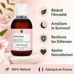 Phyto'Lab Anti-Stress 250ml - Flacon apaisante naturelle avec bénéfices sommeil et anxiété