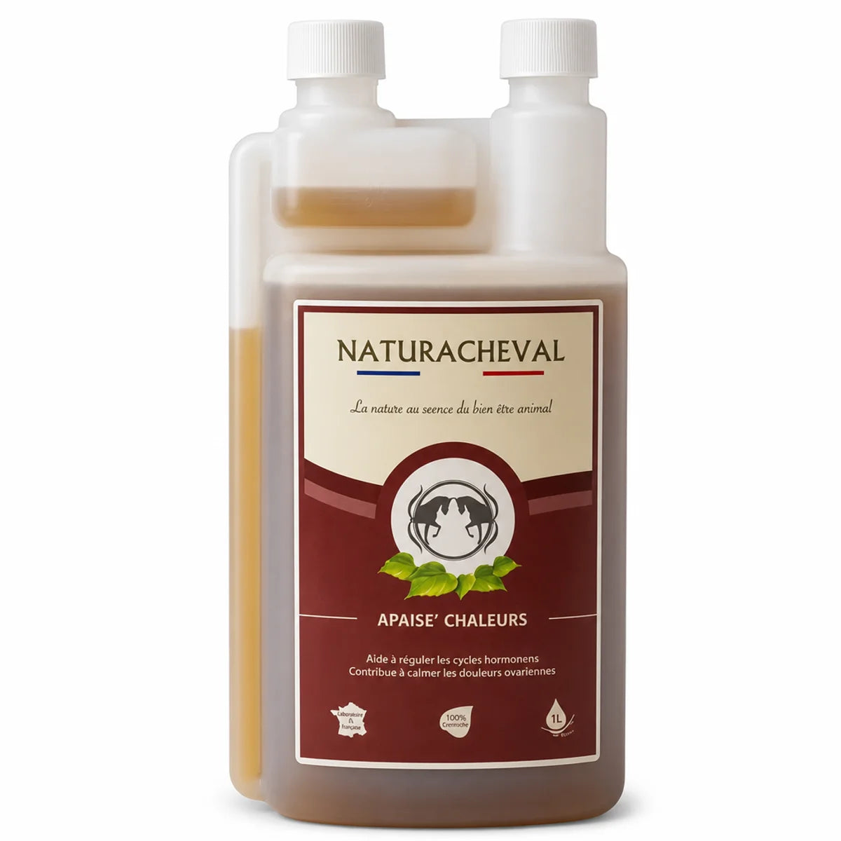 Apaise'Chaleur Cheval Naturacheval 1L - Complément équin naturel en bouteille