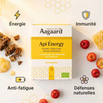 Api'Energy Aagaard 10 ampoules - Énergie, immunité et défenses naturelles