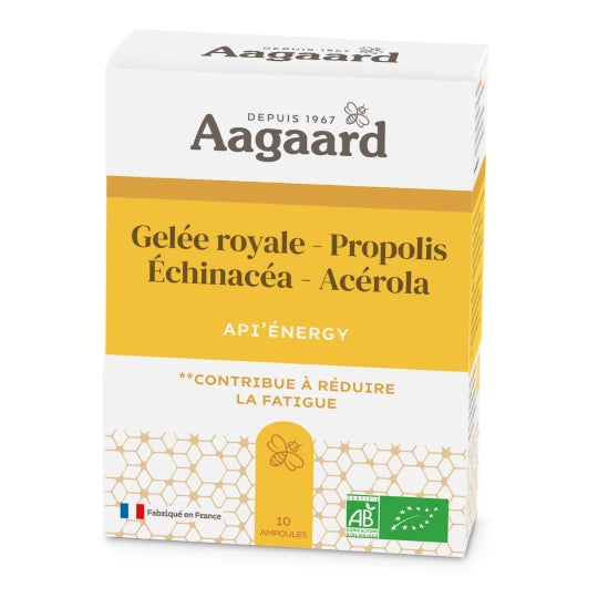 Un Coffret de 10 ampoules Api Energy de la marque Aagaard