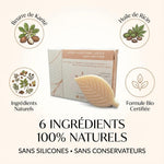 Après shampoing solide Antheya 65g avec ingrédients naturels et certifiés bio