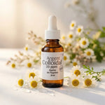Argent Colloïdal 20ppm Dr. Theiss flacon hygiène oculaire avec fleurs de camomille