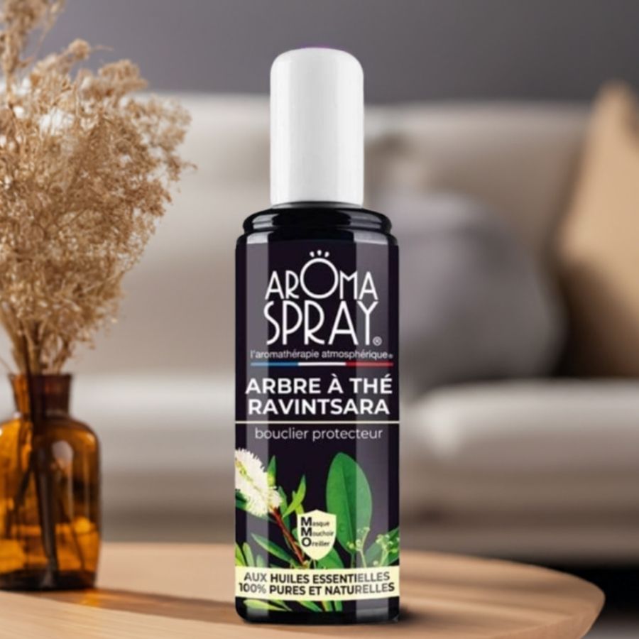Aromaspray Arbre à thé Ravinstara 100 ml - Bouclier protecteur