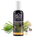 Aromaspray Lemongrass Serpolet 100ml avec lemongrass frais et herbes aromatiques, tonique vivifiant