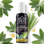 Aromaspray Sauge Citronnelle 100 ml Vif'Protect désodorisant avec feuilles fraîches
