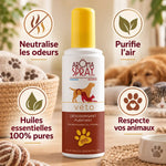 Aromaspray Véto 100 ml spray désodorisant naturel pour animaux aux huiles essentielles pures