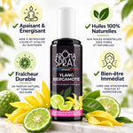 Aromaspray Ylang Bergamotte 100ml - Spray tonique naturel apaisant énergisant bien-être