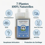 Arthri'Calme 1L bouteille avec 7 plantes naturelles pour souplesse articulaire et protection cartilage