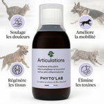Phyto'Lab Articulations 250ml pour chien et chat - soulage douleurs et améliore mobilité